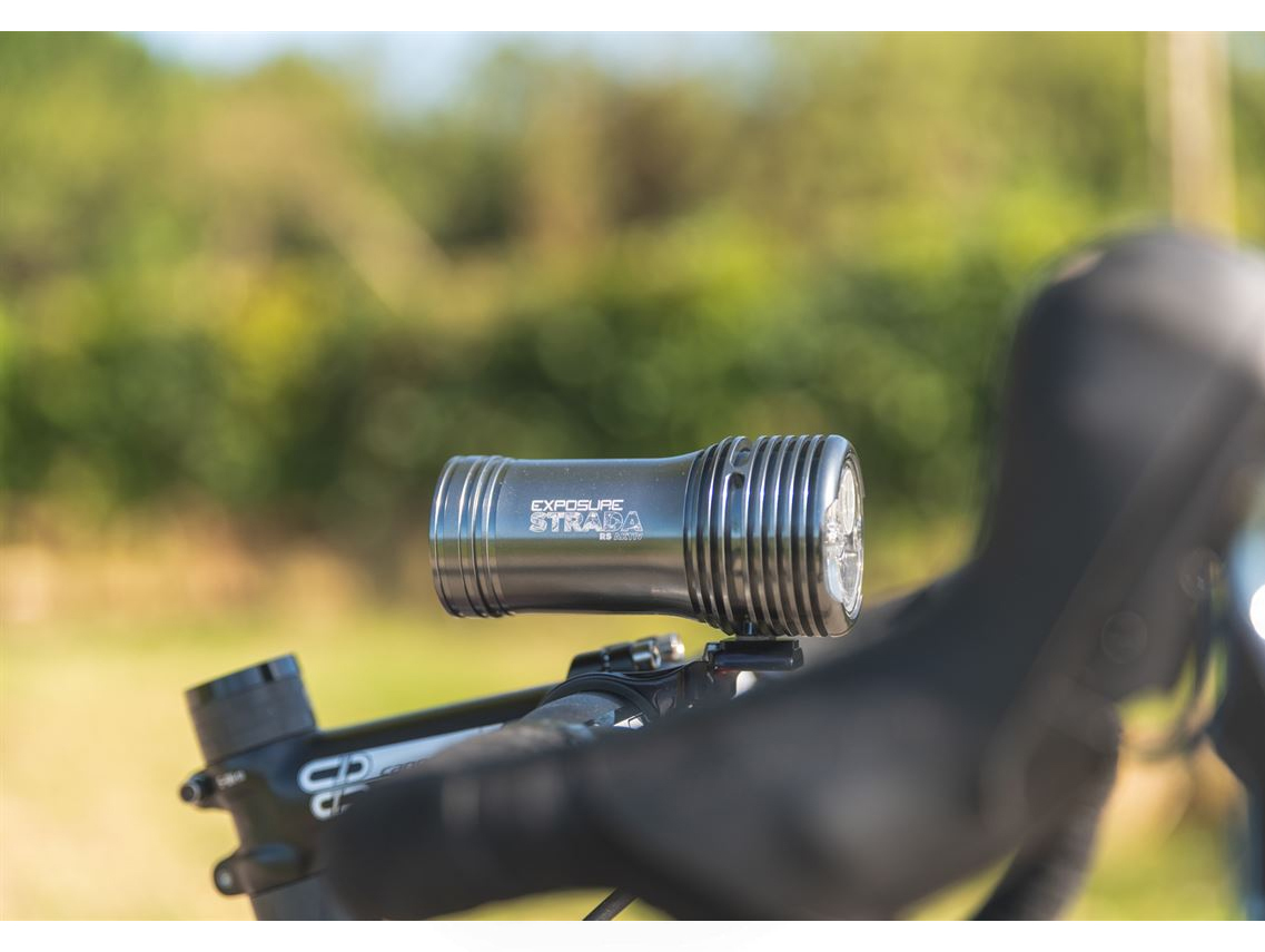 Exposure Lights Strada Mk10 RS AKTIV Front Light - Gun Metal Black for Front Lights 3 Exposure Lights Strada Mk10 RS AKTIV Front Light - Gun Metal Black for Front Lights - Image 3