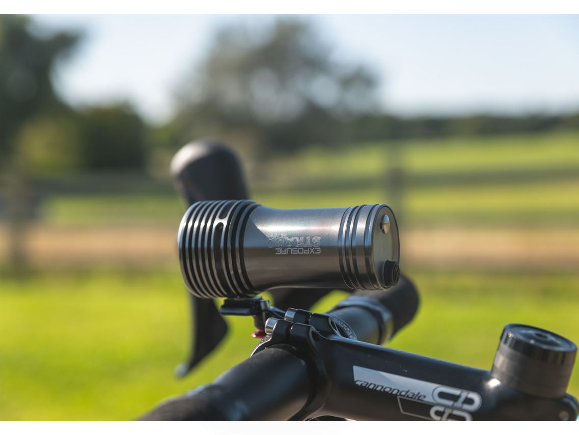 Exposure Lights Strada Mk10 RS AKTIV Front Light - Gun Metal Black for Front Lights 4 Exposure Lights Strada Mk10 RS AKTIV Front Light - Gun Metal Black for Front Lights - Image 4