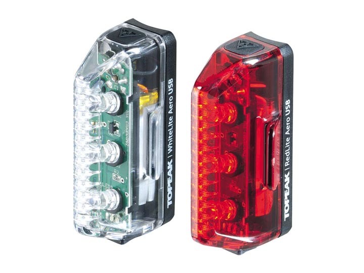 Topeak Aero USB Front and Rear Light Combo for Light Sets 2 Topeak Aero USB Front and Rear Light Combo for Light Sets - Image 2