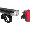 Blackburn Dayblazer 400 Front + Click USB Rear Light Set for Light Sets