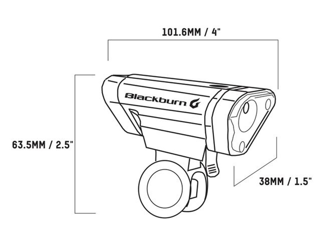 Blackburn Local 75 Front Light for Front Lights 5 Blackburn Local 75 Front Light for Front Lights - Image 5