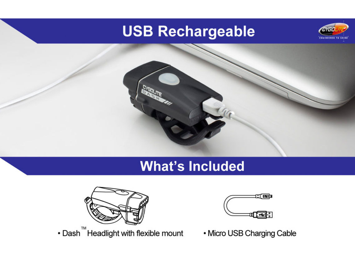 Cygolite Dash 520 USB Front Light for Front Lights 6 Cygolite Dash 520 USB Front Light for Front Lights - Image 6