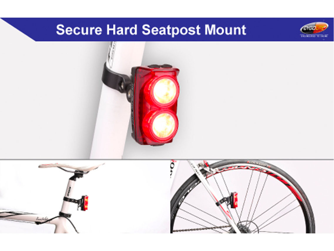 Cygolite Hypershot 250 USB Rear Light for Rear Lights 5 Cygolite Hypershot 250 USB Rear Light for Rear Lights - Image 5