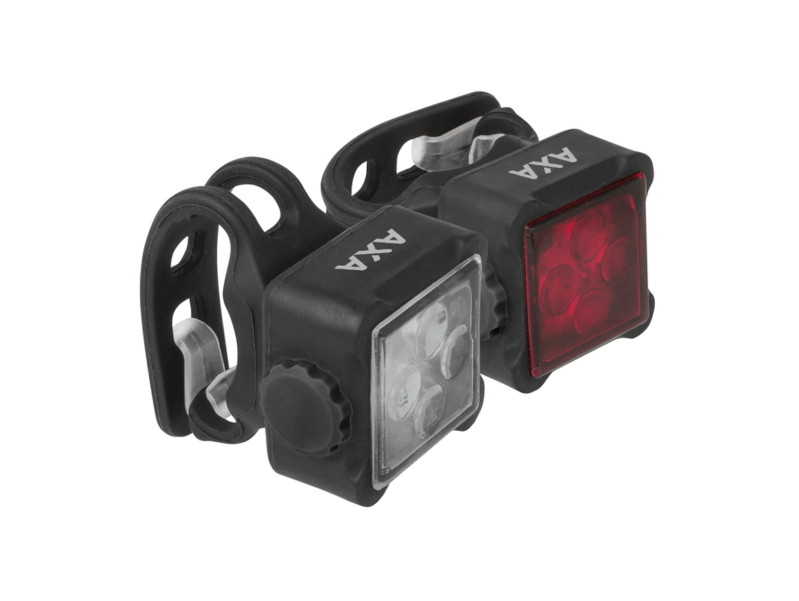 AXA Niteline 44-R USB Front and Rear Light Set for Light Sets 1 AXA Niteline 44-R USB Front and Rear Light Set for Light Sets